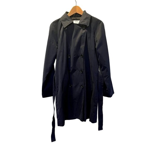 Old Navy Double Breasted Belted Trenchcoat M - Picture 4 of 12